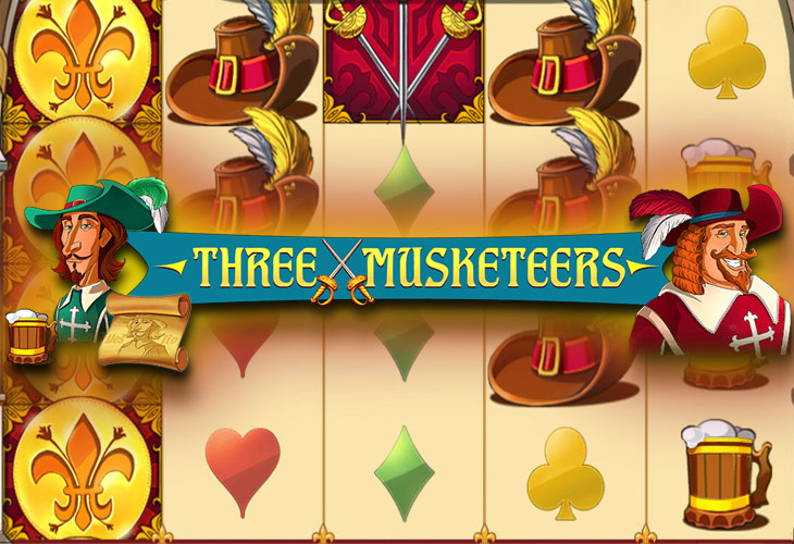 Three Musketeers - Red Tiger Gaming slot at Picantesport Casino Casino